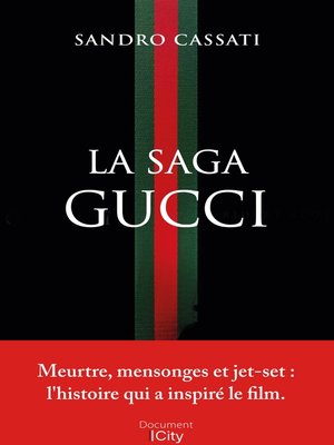 cover image of La saga Gucci